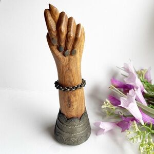 Rare Gerson Bahia Brazilian Mano Fico Figas Fig Hand Statue